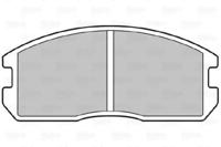 Valeo 598224 Колодки тормозные