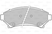 Valeo 598458 Колодки гальмівні