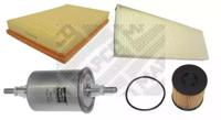 Mapco 68713 Комплект фільтрів паливний мастила повітряний Mapco 68713 Комплект фільтрів паливний мастила повітряний