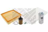 Mapco 68823 Комплект фільтрів паливний мастила повітряний Mapco 68823 Комплект фільтрів паливний мастила повітряний