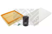 Mapco 68825 Комплект фільтрів паливний мастила повітряний Mapco 68825 Комплект фільтрів паливний мастила повітряний
