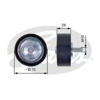 Gates T36396 Ролик обводной ремня грм Gates T36396 Ролик обводной ремня грм