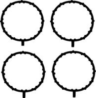 Glaser M38234-00 Gasket graphite