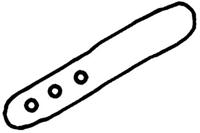 Glaser V36002-00 Прокладка кришки клапанів