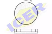 Icer 180245 Колодки гальмівні Icer 180245 Колодки гальмівні