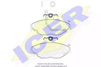 Icer 180455 Brake pads