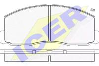 Icer 180602 Колодки гальмівні Icer 180602 Колодки гальмівні