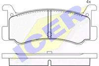 Icer 180621 Brake pads