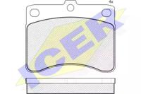 Icer 180725 Колодки тормозные