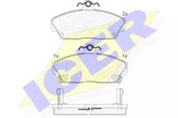 Icer 180860 Колодки гальмівні