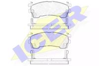 Icer 180971 Колодки тормозные Icer 180971 Колодки тормозные