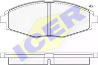 Icer 181262 Колодки тормозные Icer 181262 Колодки тормозные