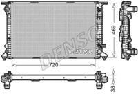 Denso DRM02023 Радіатор охолодження двигуна