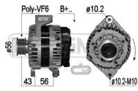 ERA (Messmer) 209134 Alternator assy
