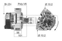 ERA (Messmer) 210617 Alternator assy