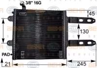 Hella 8FC 351 300-161 Випаровувач кондиціонера Hella 8FC 351 300-161 Випаровувач кондиціонера