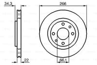 Bosch 0 986 478 618 Диск тормозной Bosch 0 986 478 618 Диск тормозной