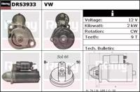 Remy DRS3933 Стартер