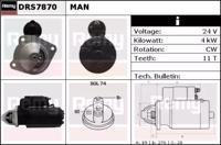 Remy DRS7870 Стартер