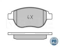 Meyle 0252360019PD Brake pads