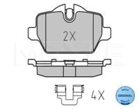 Meyle 025 236 2316 Brake pads