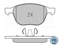 Meyle 0252372318PD Brake pads