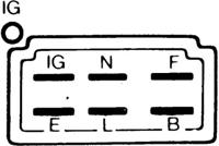 Hella 5DR 004 243-091 Реле регулятор