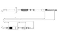 Textar 44006000 Brake cable