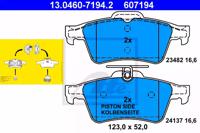 Ate 13.0460-7194.2 Колодки тормозные