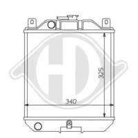 Diederichs 8136103 Радіатор охолодження двигуна