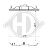Diederichs 8136110 Радіатор охолодження двигуна