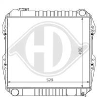 Diederichs 8138122 Радіатор охолодження двигуна Diederichs 8138122 Радіатор охолодження двигуна