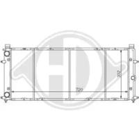 Diederichs 8138131 Радиатор охлаждения двигателя