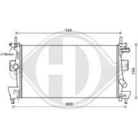 Diederichs 8141805 Радіатор