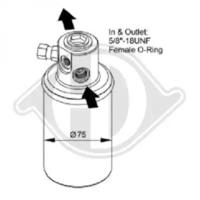 Diederichs 8166101 Осушувач кондиціонера