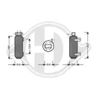 Diederichs 8181201 Осушувач кондиціонера