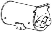 Dinex 47346 Muffler assy front