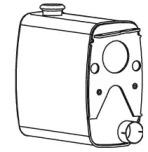 Dinex 47376 Muffler assy front