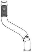 Dinex 47523 Exhaust pipe