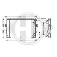 Diederichs 8213100 Радиатор охлаждения двигателя Diederichs 8213100 Радиатор охлаждения двигателя