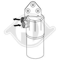 Diederichs 8224504 Осушувач кондиціонера