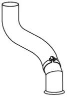 Dinex 47556 Exhaust pipe