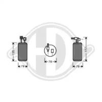 Diederichs 8227002 Осушувач кондиціонера Diederichs 8227002 Осушувач кондиціонера