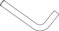 Dinex 47711 Exhaust pipe