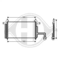 Diederichs 8346200 Конденсер Diederichs 8346200 Конденсер