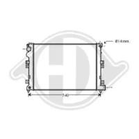Diederichs 8349105 Радіатор