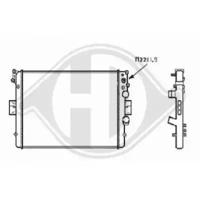 Diederichs 8349208 Радіатор