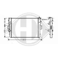 Diederichs 8349405 Радіатор