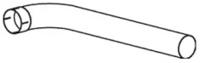 Dinex 48225 Exhaust pipe