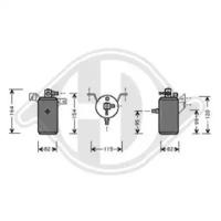 Diederichs 8401161 Осушувач кондиціонера